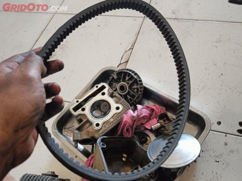 Pakai Cara Ini Umur V-belt Motor Matic Dijamin Bisa Tahan Lama