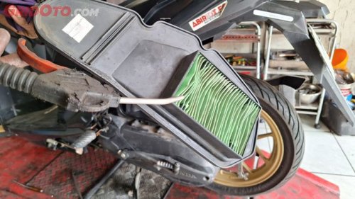 Ternyata Ini Sebabnya Jangan Bersihkan Filter Udara Motor Bekas Pakai Angin Kompresor