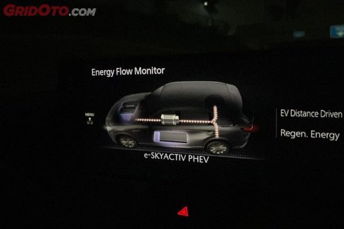 Mazda, Mazda CX-80, Baterai Habis, Konsumsi BBM Kombinasi Mazda CX-80 PHEV Tembus 20 KM/L!