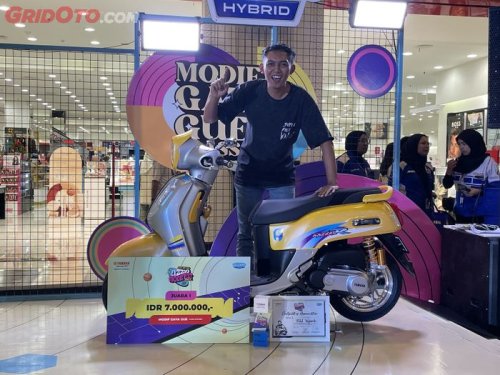 Modifikasi Fazzio Gak Harus Kalcer, Racing Look Juga Keren!