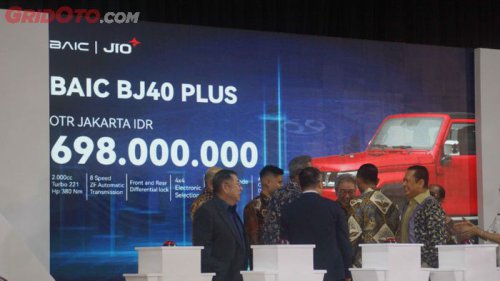 BJ40 Plus Rakitan Indonesia Jauh Lebih Murah, Turun Rp 90 Juta!