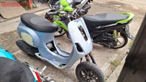 Pedagang Nakal Enggak Bisa Bohong, Ini Ciri Body Vespa Hasil Ketokan