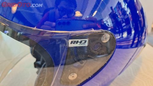 NHK Luncurkan Visor Helm Canggih, Tetap Jernih Saat Hujan dan Kabut