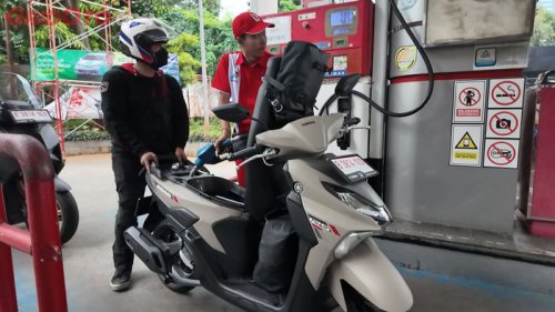Hebat, Satu Tangki Yamaha Gear Ultima 125 Bisa Tempuh Jakarta Tegal