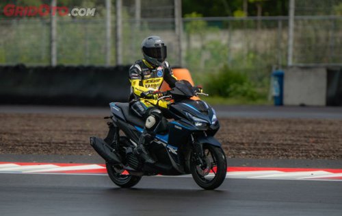 Cobain Semua Aerox Alpha di Lombok, Mulai dari Sirkuit Hingga Jalan Raya