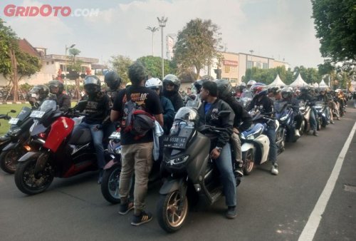 Touring, Y-Shift NMAX Turbo Unjuk Gigi, Gini Rasanya Pas Dipakai Touring Ratusan KM ke Kick Off MAXI Day 2025