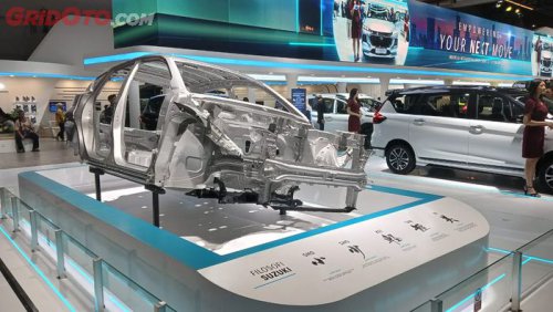 Suzuki , Siapa Sangka, Pajangan Rangka Mobil di Sudut Itu Adalah Anak Emas Suzuki