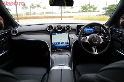 Mercedes-Benz, Orientasi Kenyamanan Penumpang, Sesenyap Ini Kabin Mercedes-Benz C200