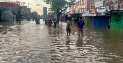 Ojek Gerobak Panen di Cileduk Indah Tangerang, 1 Motor Sekali Angkut Rp 50 Ribu