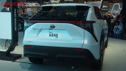 Toyota | Toyota bZ4X | Toyota bZ4X Facelift Dipamerkan di GIIAS 2025, Ini Tampangnya
