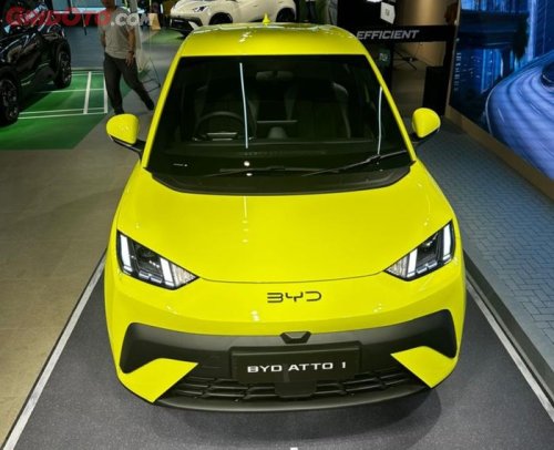BYD, Terungkap, Ini Fungsi 'Kumis Mas Adam' di Bumper Depan BYD Atto 1