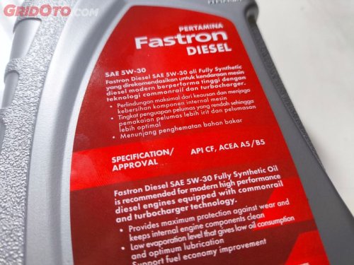 Ini Alasan Oli Pertamina Fastron Diesel 5W-30 Masih Pakai API CF