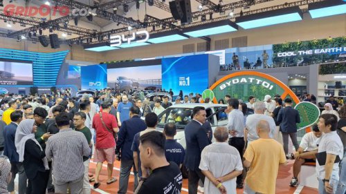 BYD, Baru Seminggu Jualan di GIIAS 2025 BYD Atto 1 Sudah Laku Segini