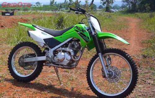 Test Ride Kawasaki KLX140R F di Trek Off Road, Versi Terondol KLX150