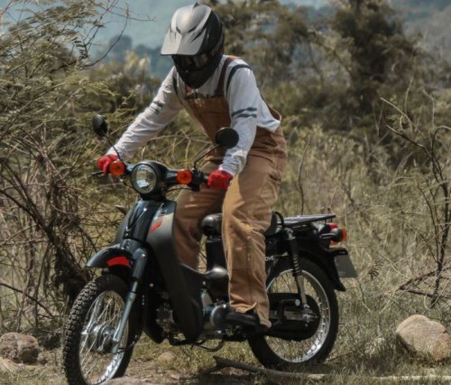 Harganya Bikin Ngiler, Motor Bebek Retro Mirip Super Cub Ini Cocok Buat Off-Road