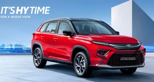Toyota, Iritnya Tembus 27 Km/Liter, Toyota Luncurkan Versi Baru SUV Hyryder