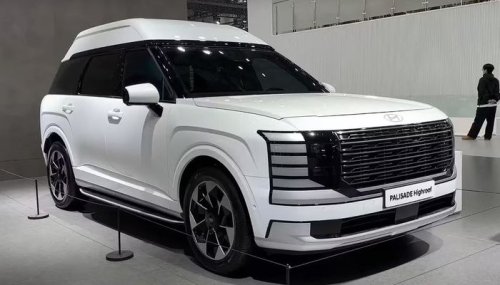 Suzuki , Hyundai, Atapnya Mirip Suzuki Katana, Inilah Wujud Hyundai Palisade Highroof