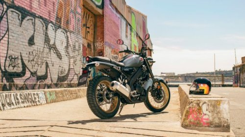 Yamaha, Yamaha XSR 155 Muncul Versi Pelek Jari-jari, Begini Tampilannya