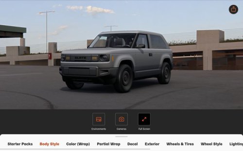 Tiga Bodi Mobil Listrik Slate Truck. Bisa Pilih, Bosan Tinggal Copot