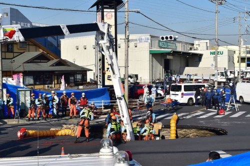Ngeri, Sopir Truk Korban Sinkhole di Jepang Baru Ditemukan Setelah 3 Bulan Tertelan Lubang