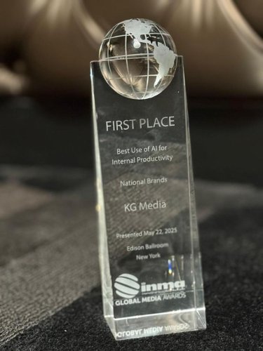 Keren! KG Media Menangi INMA Global Media Awards 2025 Lewat Inovasi Berbasis Nilai