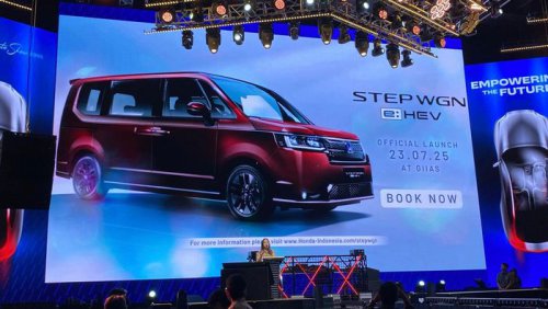Honda, Honda e, Honda StepWGN e:HEV Siap Sapa GIIAS 2025, Sudah Bisa Dipesan!