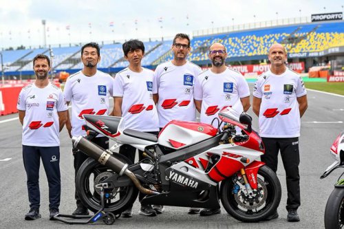 Yamaha, MotoGP, Yamaha Bawa Livery Spesial di MotoGP Belanda 2025, Terinspirasi Motor Legendaris Tahun 1999