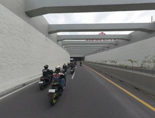 Touring, Y-Shift NMAX Turbo Unjuk Gigi, Gini Rasanya Pas Dipakai Touring Ratusan KM ke Kick Off MAXI Day 2025