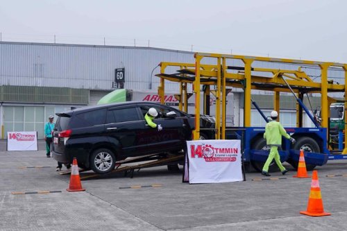 Vendor Logistik Adu Skill di Pabrik TMMIN, Begini Kategori Lombanya