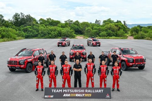 Mitsubishi Triton, Mitsubishi, Bawa Tiga Triton, Tim Mitsubishi Ralliart Siap Libas Asia Cross Country Rally 2025