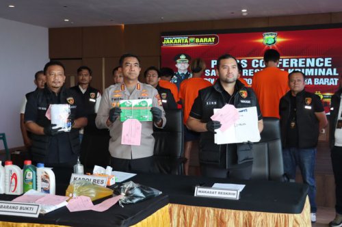 Gawat! Sindikat Oli Palsu Ditemukan di Kembangan, Pakai Cara Ini Pelaku Raup Milliaran