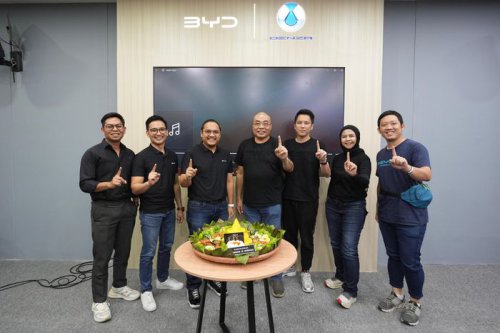 BYD | Komunitas BYD Indonesia Rayakan Ultah Pertama di GIIAs 2025, Anggota Tembus Segini