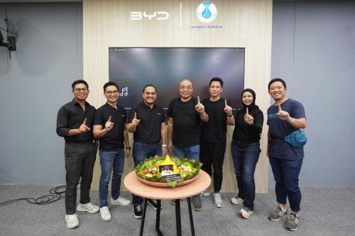 BYD, Komunitas BYD Indonesia Rayakan Ultah Pertama di GIIAs 2025, Anggota Tembus Segini