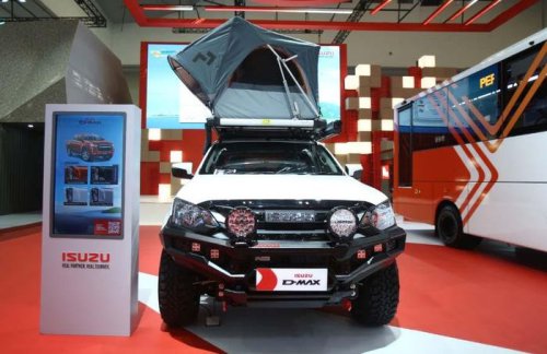 Isuzu, Isuzu D-Max, Layak Jadi Inspirasi Modifikasi, Isuzu D-Max Tampil Macho Bergaya Off-Road di GIIAS 2025