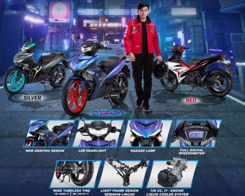 Yamaha, Cocok Buat yang Pengin Bebek Sporty, Cek Harga Yamaha MX King 150 Agustus 2025