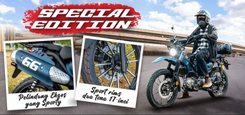 Honda, Mesin Sekelas Honda CT125, Bebek Trail Baru Ini Harganya Setara Rp 26 Jutaan
