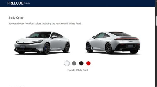 Honda, Tampil di GIIAS Sebelum Rilis, Cek Nih Pilihan Warna Honda Prelude