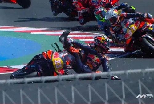 MotoGP, Cerita Horror Bastianini Siapkan Diri Tertabrak di MotoGP Hungaria
