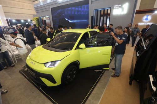 BYD Perkenalkan Atto 1 di GIIAS Surabaya, Harga OTR Jatim Bikin Kaget
