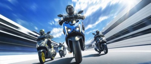 Yamaha, Yamaha Aerox Dek Rata Meluncur Pakai Mesin 155 VVA, Harga Bikin Bengong