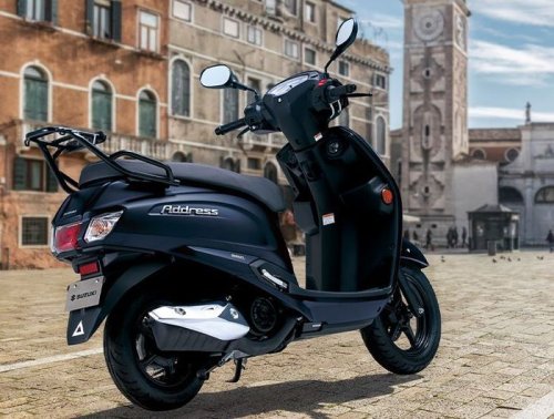 Suzuki , Motor Matic Retro Suzuki Bersolek, Bisa Jalan 283 Km Sekali Full Tank, Pas Buat Harian