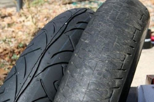 Pantas Saja Ban Motor Matic Botak Sebelah, Beberapa Hal Ini Penyebabnya