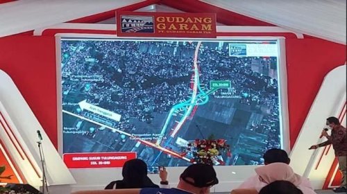 Bukan Pemerintah, Inilah Sosok Pemilik Pabrik Besar Yang Membangun Tol Kediri-Tulungagung