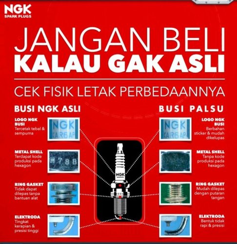 Pemilik Mobil Wajib Tahu, Ini Dampak Pakai Busi KW pada Mesin