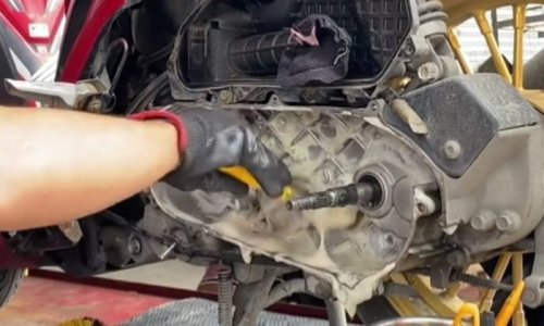 Ternyata Bersihkan CVT Motor Matic Pakai Air Sabun Banyak Manfaatnya