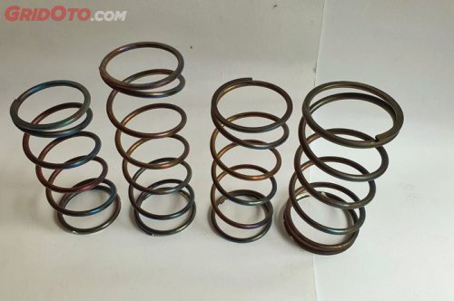 Ini Dampak Pasang Per CVT Terlalu Keras di Mesin Motor Matic Standar