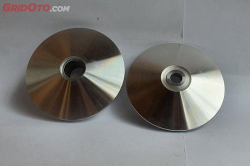 Banyak Dipakai Motor Kencang, Ini Efek Bubut Pulley Motor Matic