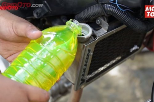 Ternyata Air Radiator Motor Matic Cepat Habis Bisa Dari Sini, Sering Terlewat