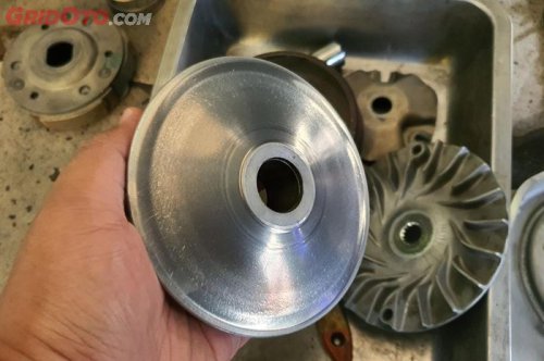 Harus Tahu, Gejala Pulley CVT Motor Matic Yang Sudah Mulai Kemakan