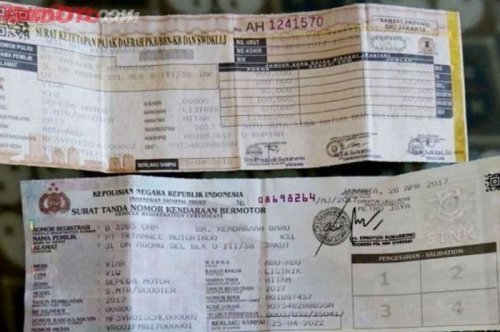 STNK Atas Nama Orang Lain Bisa Diperpanjang Online, Begini Tutorialnya